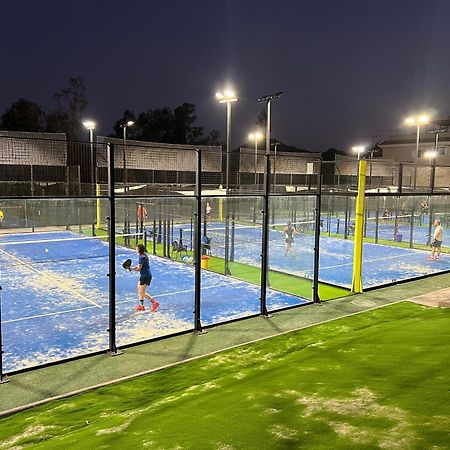 Piso Con Ac, Piscina Y Pista De Padel Y Tenis En Águilas Exterior foto